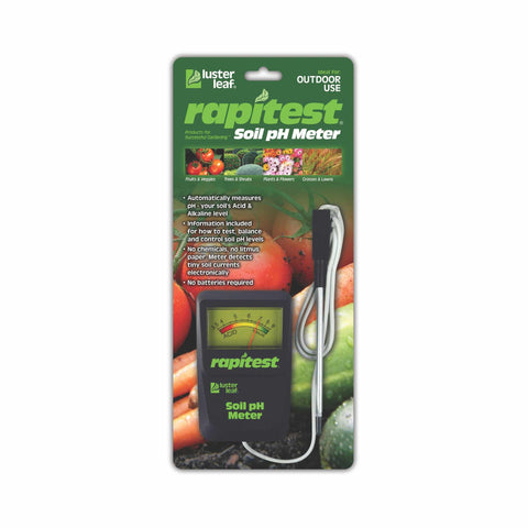 Luster Leaf Rapitest Soil pH Meter from Bootstrap Farmer at GrowTime Garden Supply