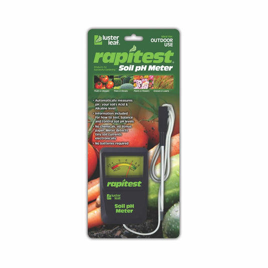 Luster Leaf Rapitest Soil pH Meter from Bootstrap Farmer at GrowTime Garden Supply