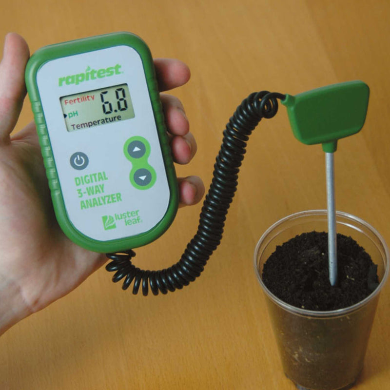 Load image into Gallery viewer, Luster Leaf Rapitest 3-Way Digital Analyzer 1836
