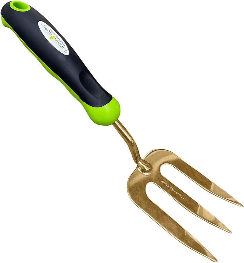 Load image into Gallery viewer, Titanium Hand Weeder Fork Tool
