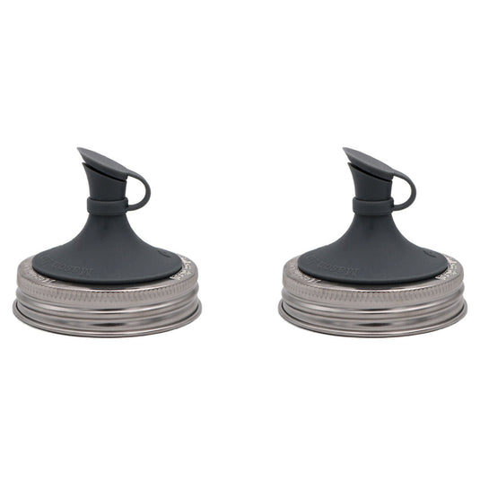 Silicone Oil Cruet Pour Lid for Mason Jars