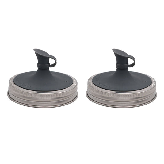 Silicone Oil Cruet Pour Lid for Mason Jars