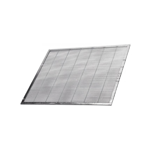 Metal queen excluder, detail view