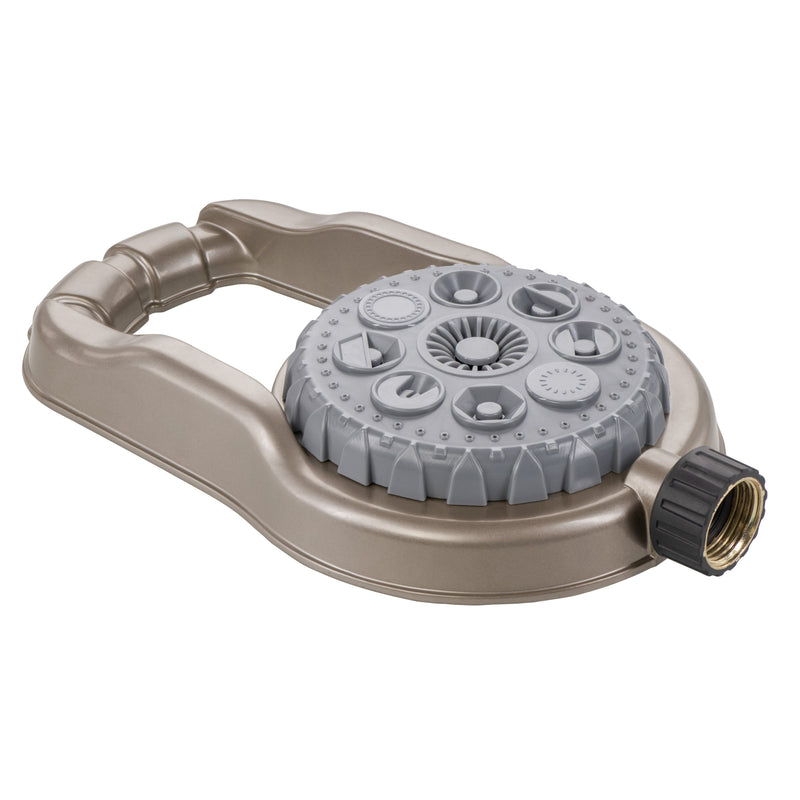 Load image into Gallery viewer, Orbit Metal 8-Pattern Lawn Sprinkler 28515 shown in product view 1
