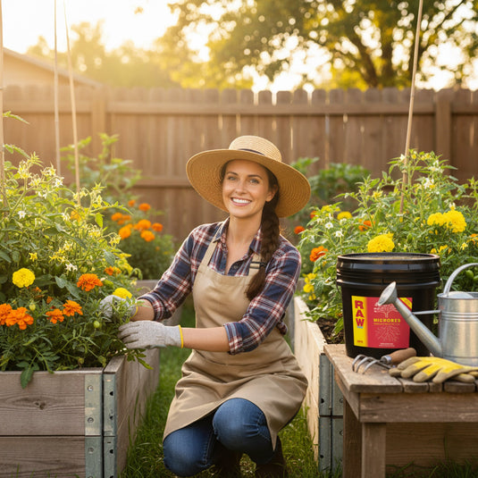 RAW Microbes Bloom Stage | Beneficial Bacteria & Fungi | Flower & Fruit Support