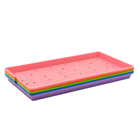 1020 Microgreen Trays - Shallow Extra Strength Colors from Bootstrap Farmer at GrowTime Garden Supply