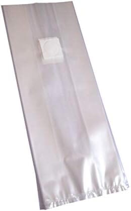 Mushroom grow bag, 8x5x19 inches, no injection port