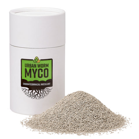 Urban Worm Myco endomycorrhizal inoculant, front