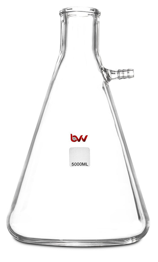 Conical Flask Filtering with Internal Side Arm