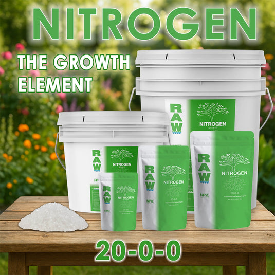 RAW Nitrogen | 20% Ammonium Nitrogen | Water-Soluble Supplement