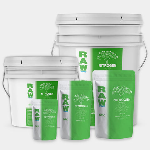 RAW Nitrogen water soluble supplement package