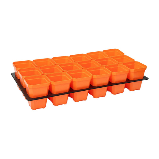 3.3" Heavy Duty Seed Starting Pots with Inserts