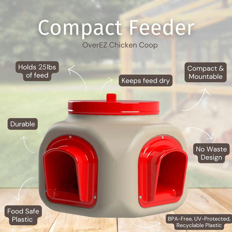 Compact Chicken Feeder, additional product view 2
