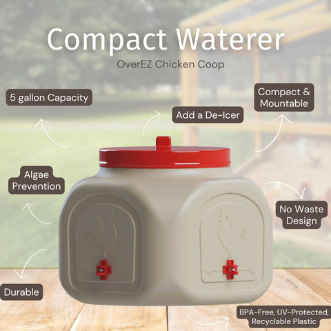 Compact Chicken Waterer, additional product view 2