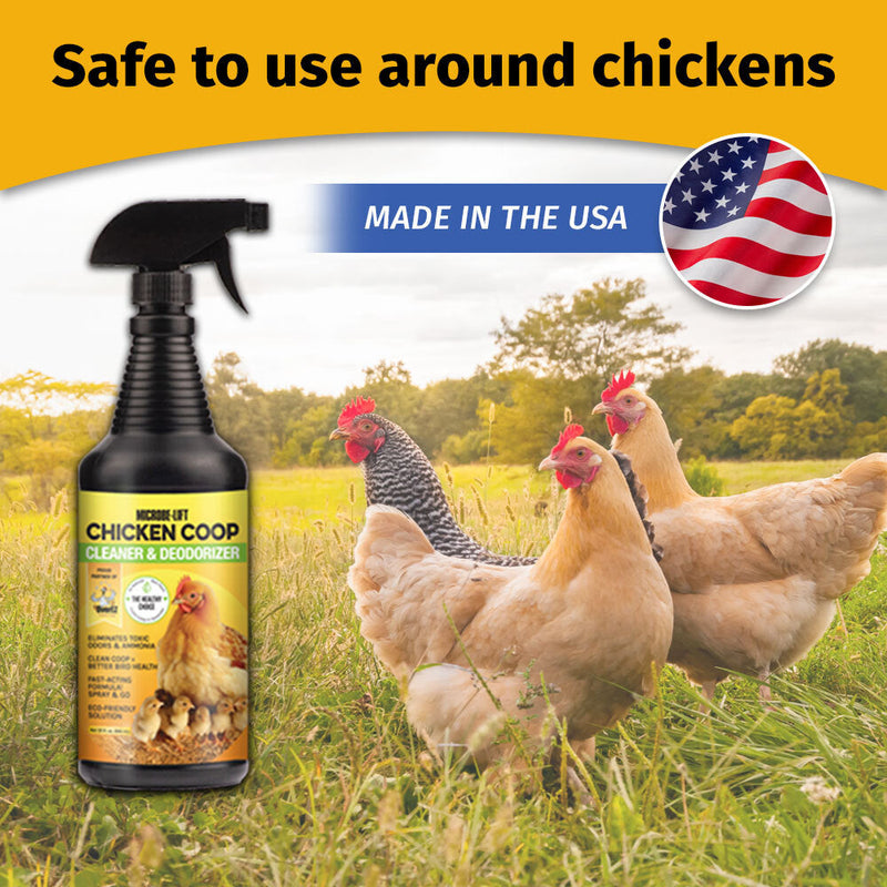 Load image into Gallery viewer, Microbe-Lift Chicken Coop Cleaner &amp; Deodorizer - 32 oz
