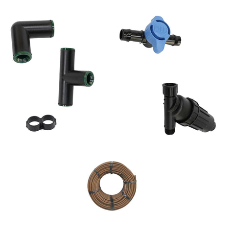 Overhead Irrigation Kit, top view