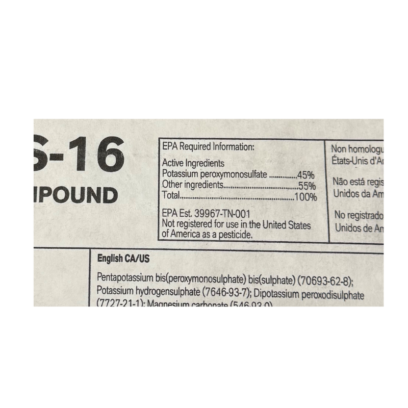 Load image into Gallery viewer, Oxone PS-16 Monopersulfate (Non-Chlorine Shock)
