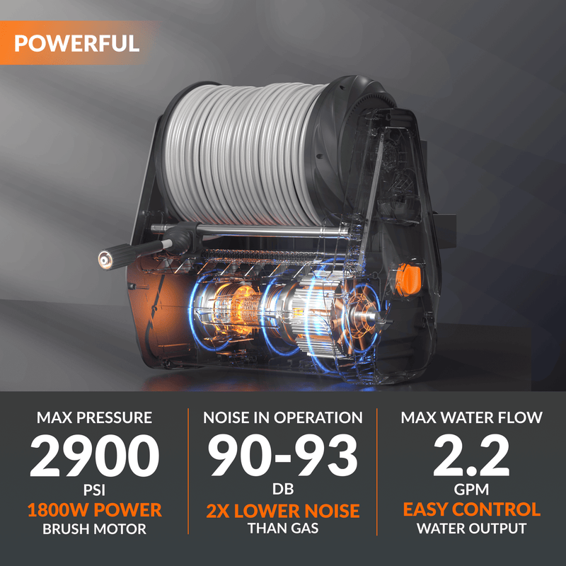 Load image into Gallery viewer, Grandfalls Retractable Pressure Washer Plus
