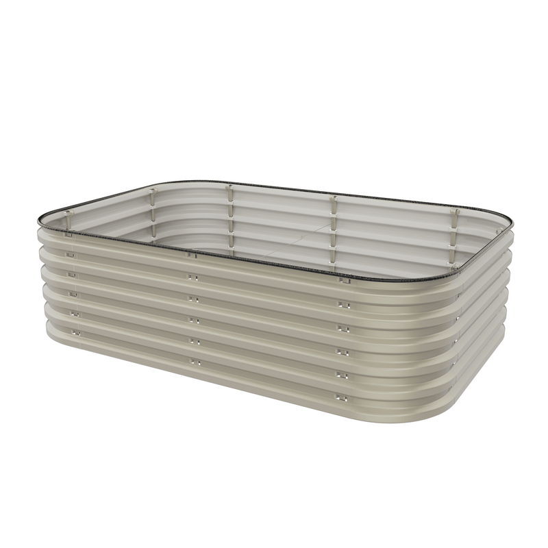 Load image into Gallery viewer, Gro-Rite "No Tools Needed" Premium Metal Raised Garden Bed Kit
