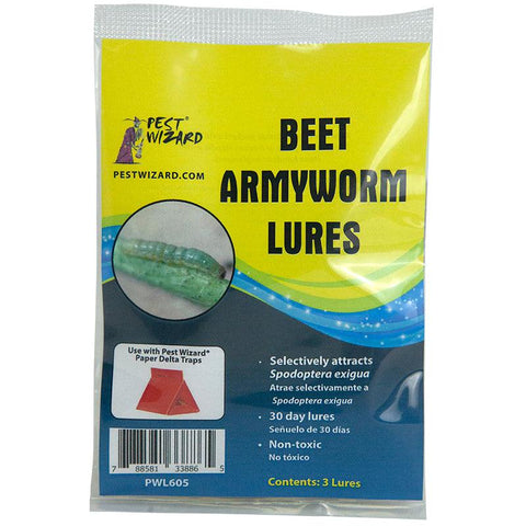 Pest Wizard Beet Armyworm pheromone lure 3-pack packaging