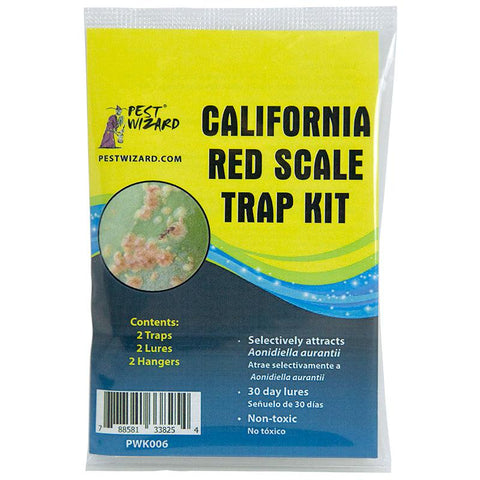 Pest Wizard California Red Scale trap kit packaging