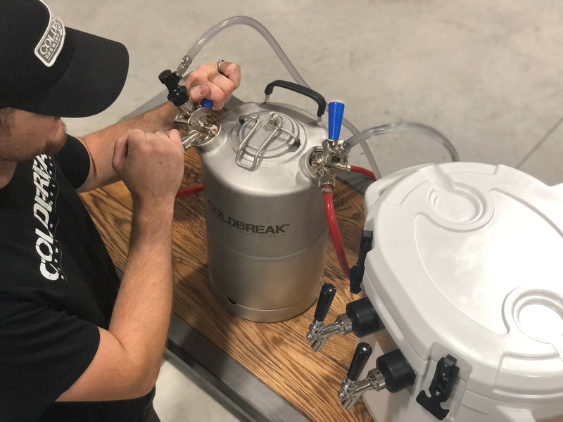 Load image into Gallery viewer, Keg, 4-Gallon Cleaning, Dual Head
