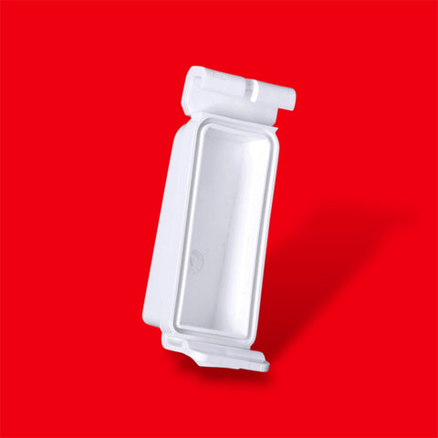Arm port end cap accessory for The Chicken Fountain poultry waterer.