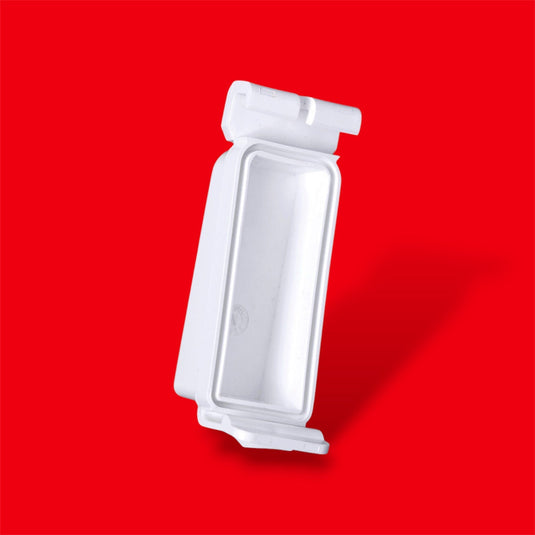 Arm port end cap accessory for The Chicken Fountain poultry waterer.