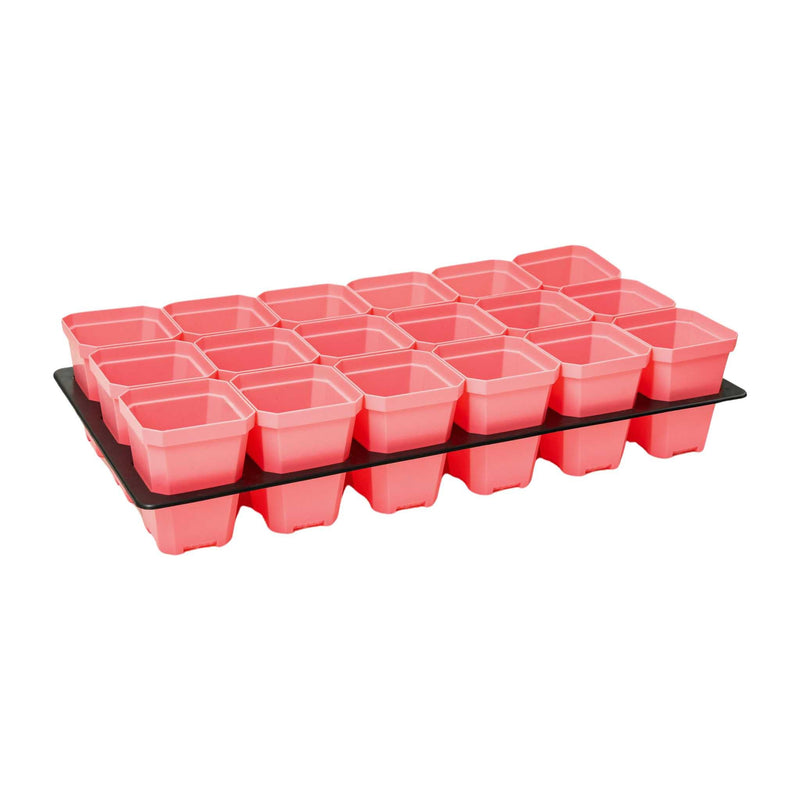 Load image into Gallery viewer, 3.3" Heavy Duty Seed Starting Pots with Inserts
