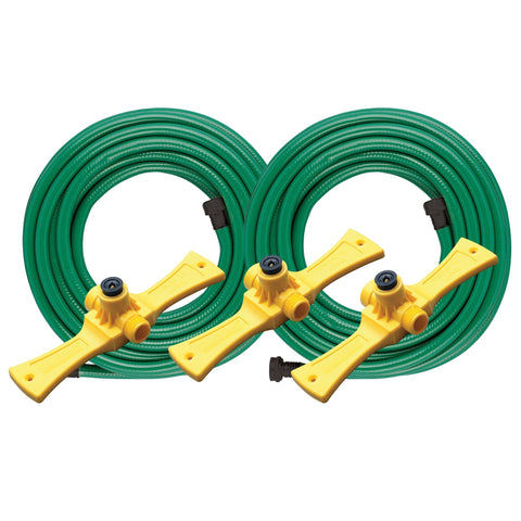 Orbit Port-A-Rain hose watering sprinkler system with fixed nozzles 58092