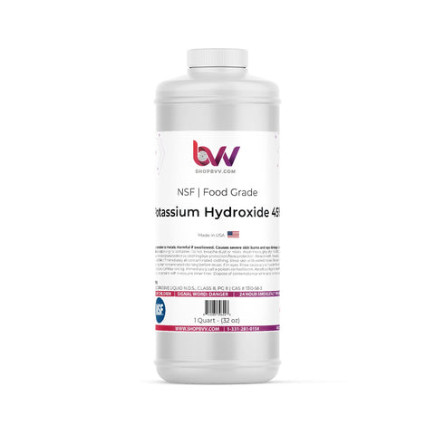 Liquid Potassium Hydroxide 45% - NSF Food Grade (KOH), additional product view 2