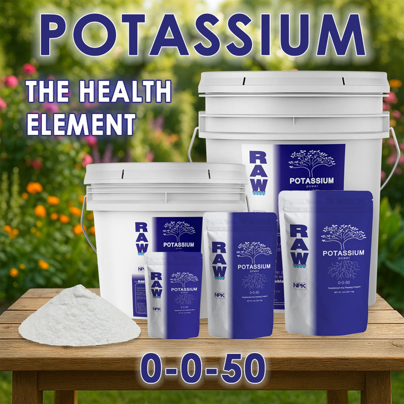 Load image into Gallery viewer, RAW Potassium | 50% Water-Soluble Potash | Potassium Sulfate Supplement
