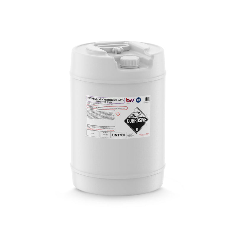 Load image into Gallery viewer, Liquid Potassium Hydroxide 45% - NSF Food Grade (KOH)
