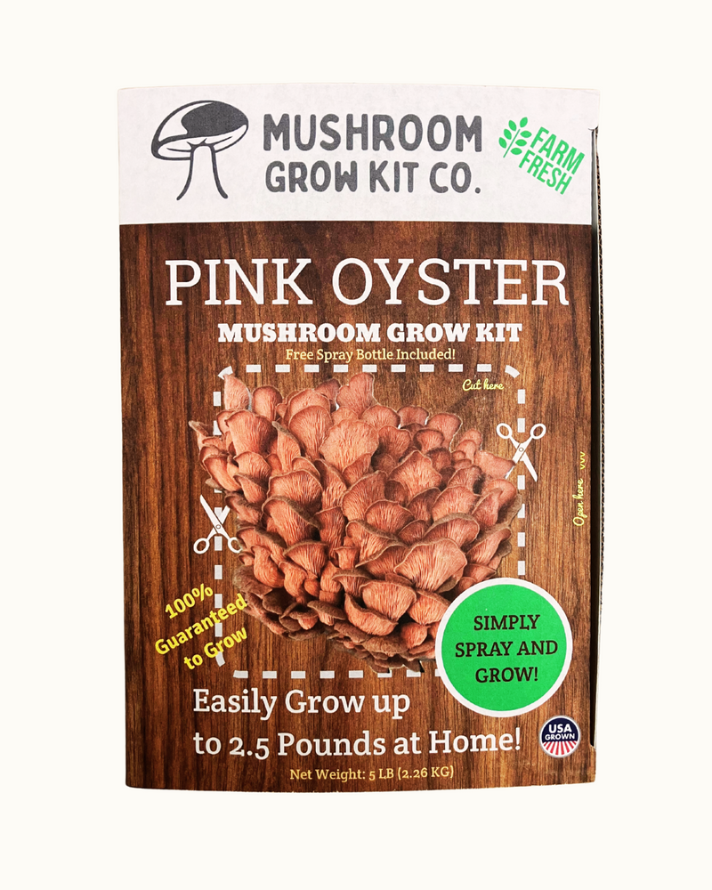 Load image into Gallery viewer, Premium Pink Oyster Mushroom Growing Kit - 5 LBS
