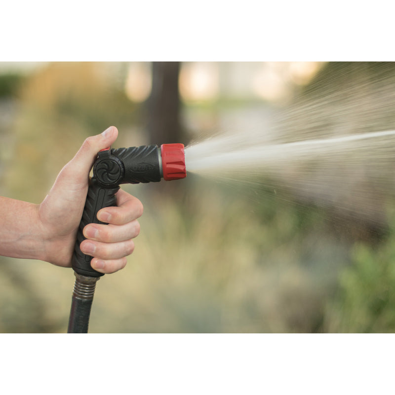 Load image into Gallery viewer, Pro Series Adjustable-Spray Metal Thumb Control Hose Nozzle | 28613
