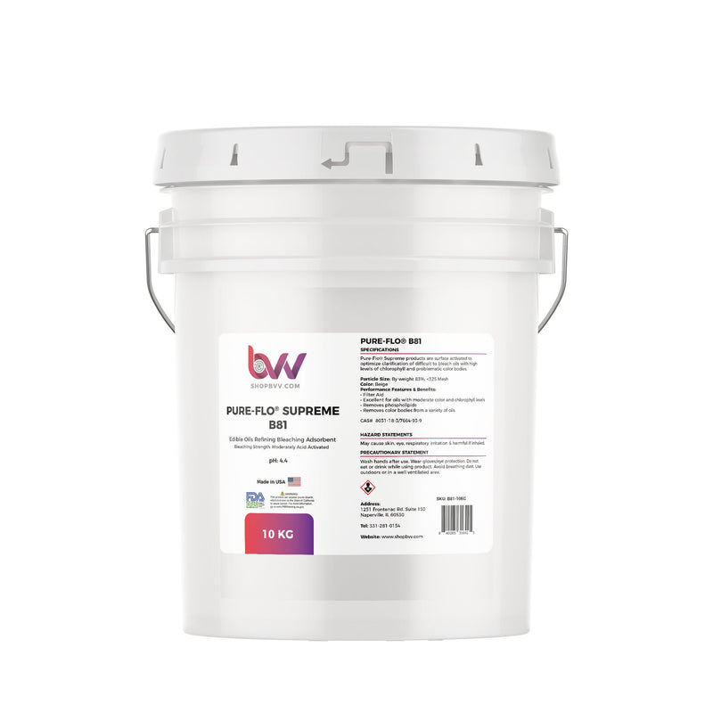 Load image into Gallery viewer, Pure-Flo® B81 Supreme Activated Bleaching &amp; Decolorizing Bentonite for Edible Oils *FDA-GRAS (Compares to T-5™)
