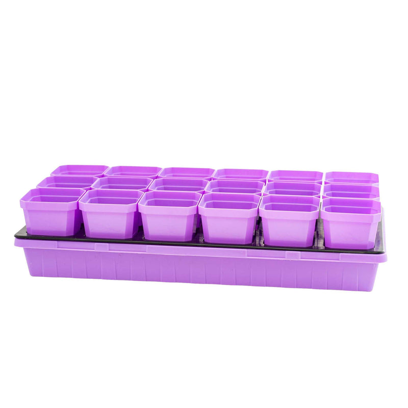 Load image into Gallery viewer, 3.3" Heavy Duty Seed Starting Pots with Inserts
