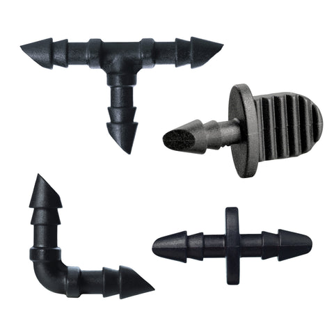 Orbit 1/4 inch barb drip assortment pack, 30 pieces