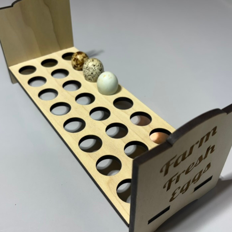 Load image into Gallery viewer, Counter Top Quail Egg Holder - Fresh Quail Eggs
