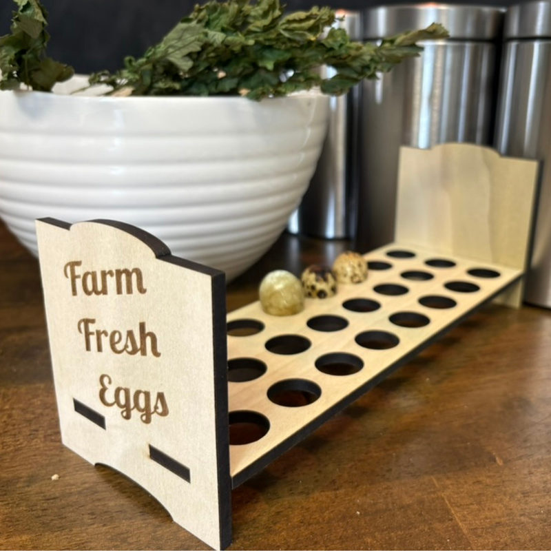 Load image into Gallery viewer, Counter Top Quail Egg Holder - Fresh Quail Eggs
