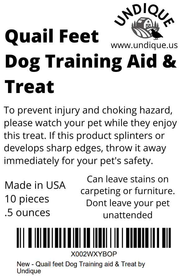 Load image into Gallery viewer, Quail feet Dog Training aid &amp; Treat
