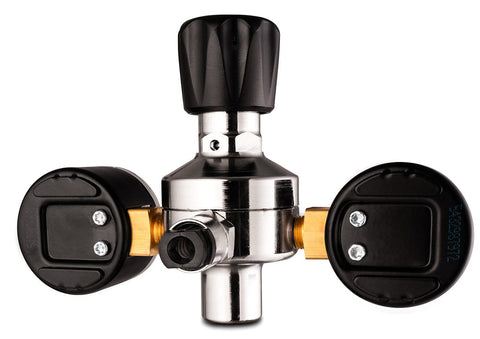 M11x1.0 Regulator for Compressed Gas, back view