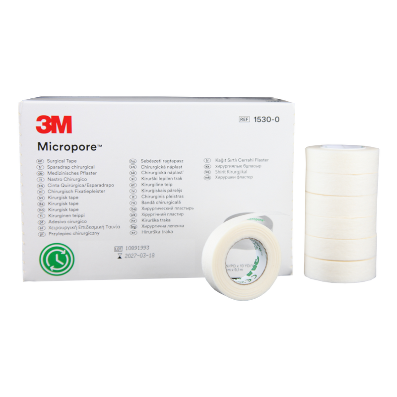 Load image into Gallery viewer, 1/2" Micropore Tape (4 Rolls)
