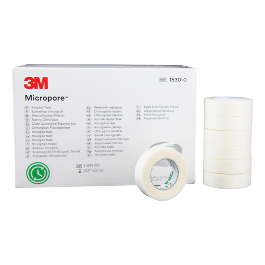 1/2" Micropore Tape (4 Rolls)