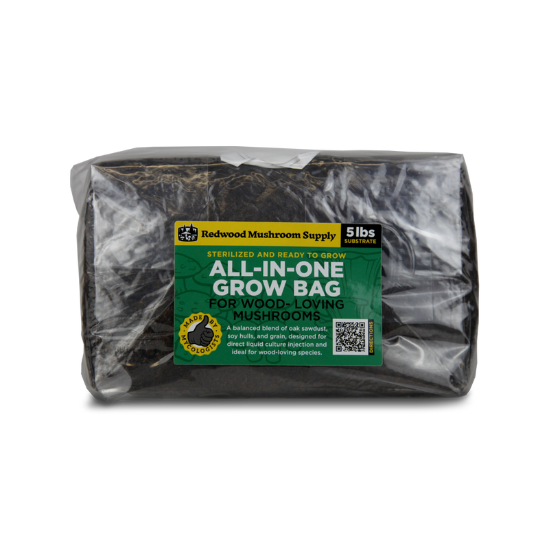 Load image into Gallery viewer, 'All-in-One' Mushroom Grow Bag - Wood-Lover
