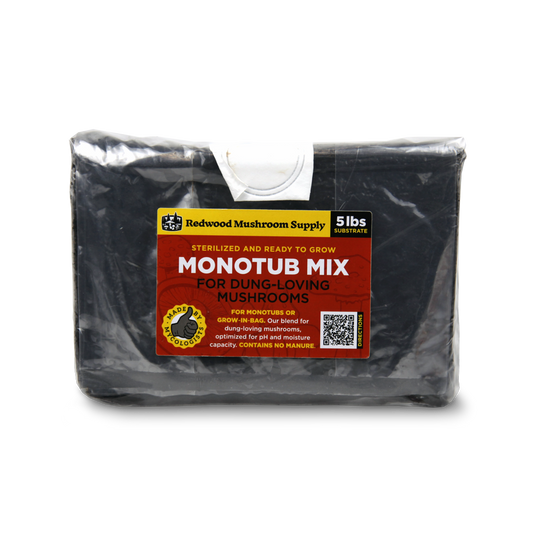 Monotub Mix (CVG Substrate) – Sterilized Mushroom Substrate