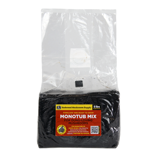 Monotub Mix (CVG Substrate) – Sterilized Mushroom Substrate