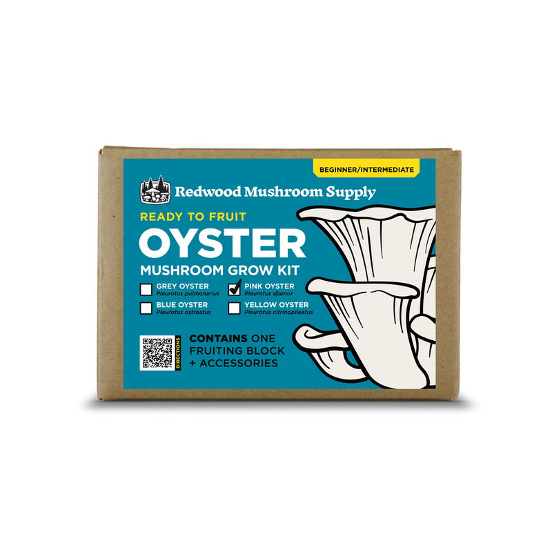 Load image into Gallery viewer, Pink Oyster Mushroom Grow Kit
