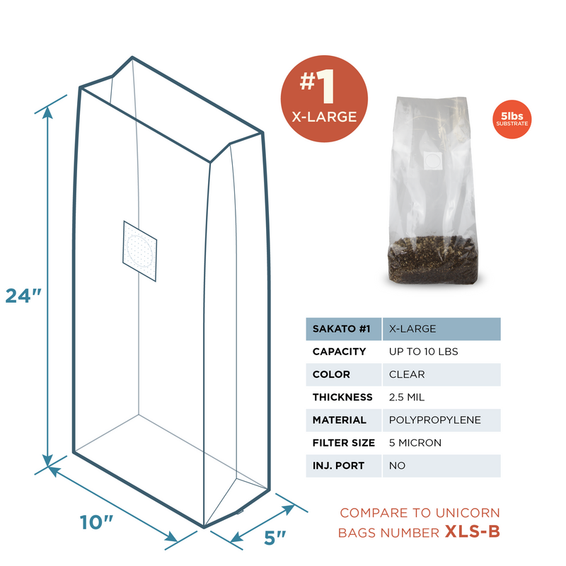 Load image into Gallery viewer, Bulk Mushroom Grow Bags
