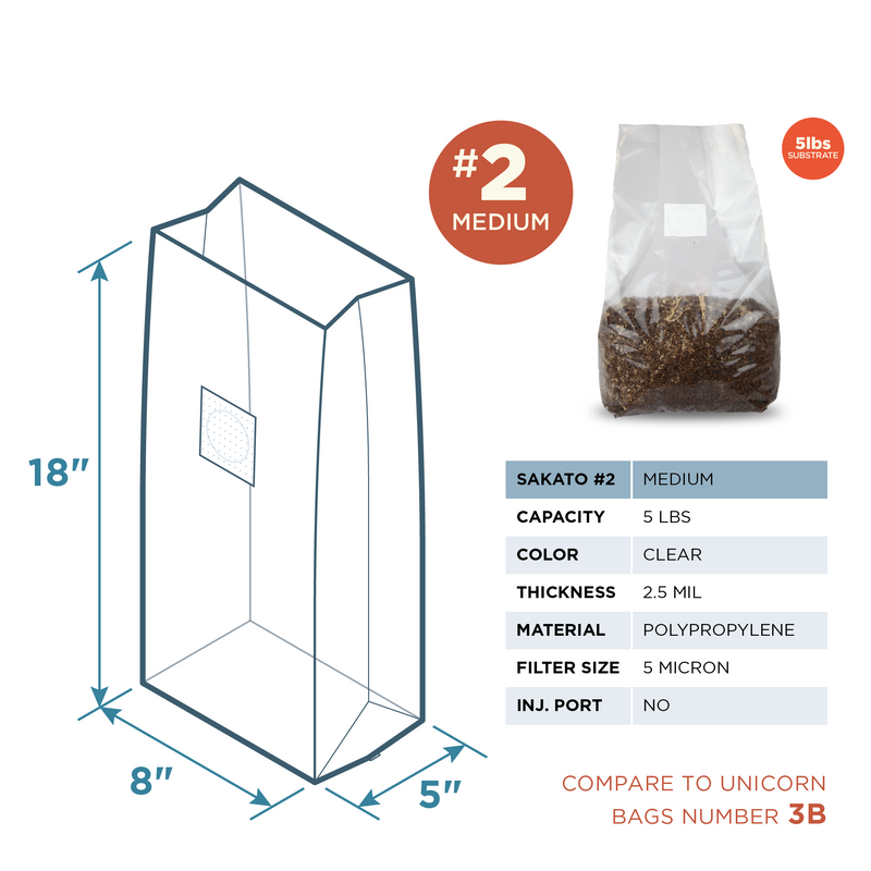 Load image into Gallery viewer, Bulk Mushroom Grow Bags
